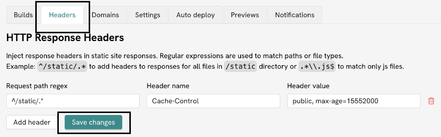 add response headers